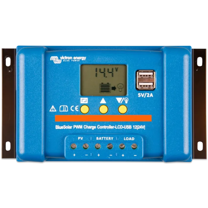 Victron Energy BlueSolar PWM-LCD&USB 12/24-30 Контролер заряду