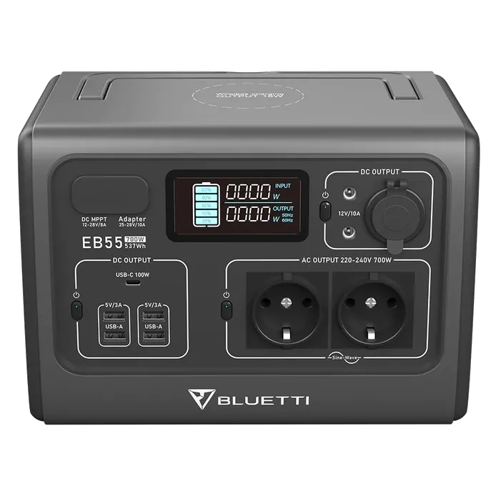 BLUETTI EB55 700W Портативне джерело живлення