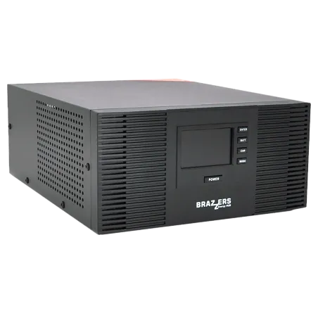 BRAZZERS BRSW-LFP-600 (500Вт) ДБЖ під зовнішній АКБ 12V(LiFePo4/GEL/AGM), струм заряду 10/20A