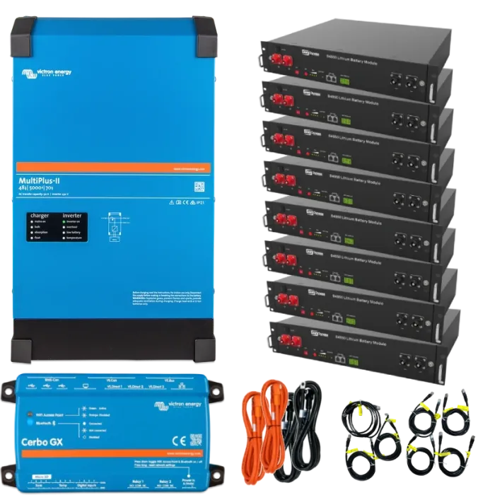 VictronEnergy MultiPlus-II + Dyness 4кВт 19.2кВт•г Система безперебійного живлення однофазна