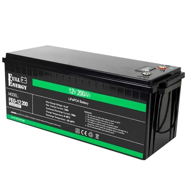 Full Energy FEG-12200 Акумулятор LiFePO4 12В 200А•г