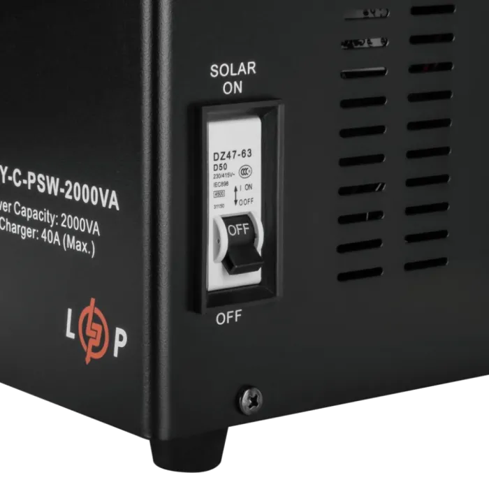 LOGICPOWER LPY-С-PSW-2000VA (1400Вт) MPPT 24В Джерело безперебійного живлення