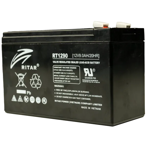 Ritar RT1290 9А•г 12В Свинцево-кислотна акумуляторна батарея
