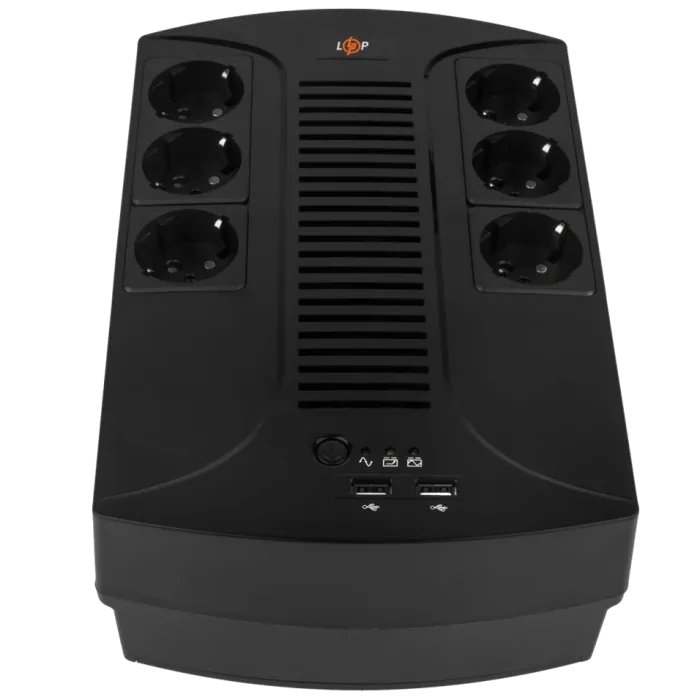 Logicpower LP 650VA-6PS (455Вт) Джерело безперебійного живлення