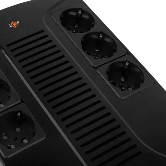 LOGICPOWER 650VA-6PS (455Вт) Джерело безперебійного живлення