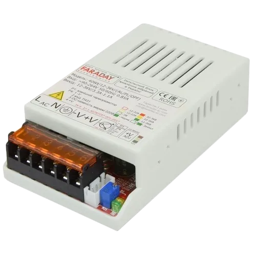 Faraday Electronics 40Wt/12-36V/PL 11.8-37.5В 3.4-1.4А Блок живлення