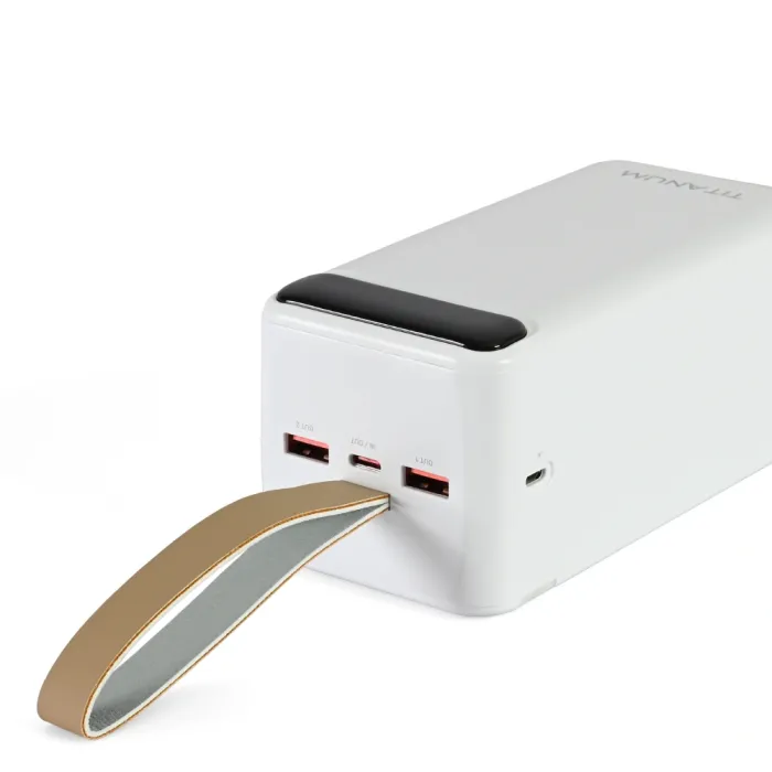 TITANUM 741S 22.5W White 50000mAh Повербанк