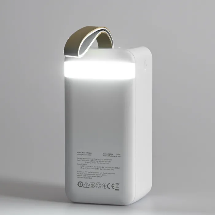 TITANUM 741S 22.5W White 50000mAh Повербанк
