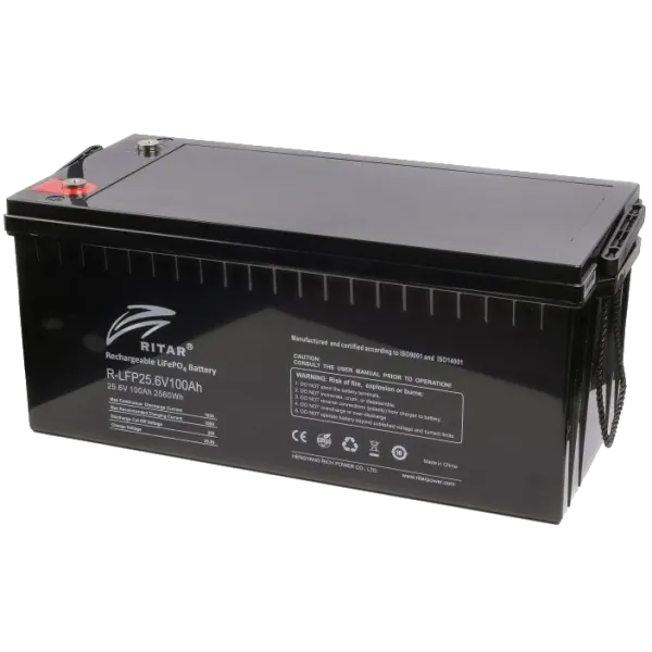 Ritar LFP25.6V100AH Акумуляторна батарея з bluetooth та підігрівом
