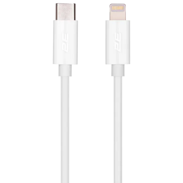 2E Type-C GlowUSB-C > Lightning Кабель заряджання/синхронізації 1м білий