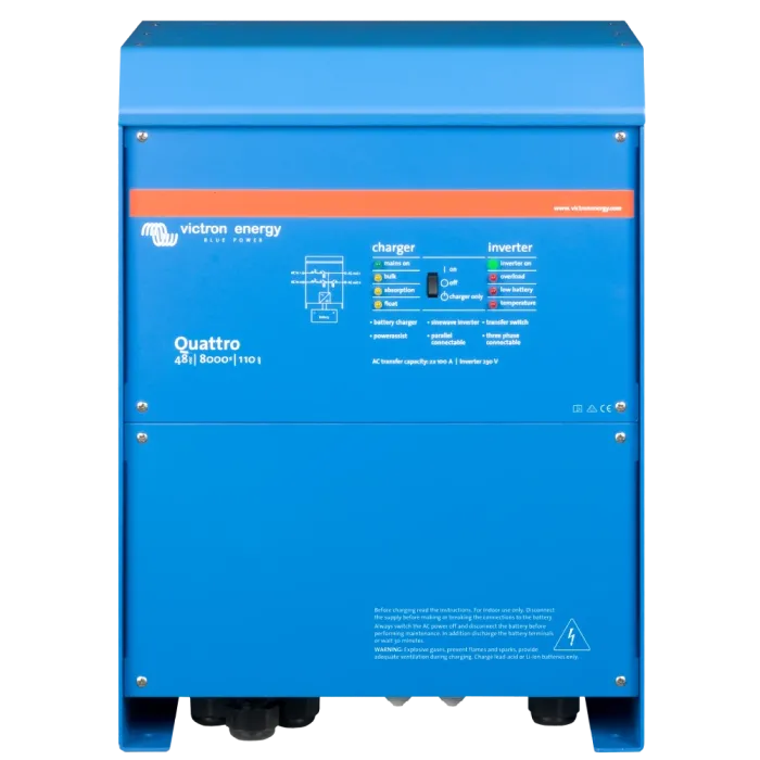VictronEnergy Quattro 48/15000/200-100/100 однофазний Інвертор