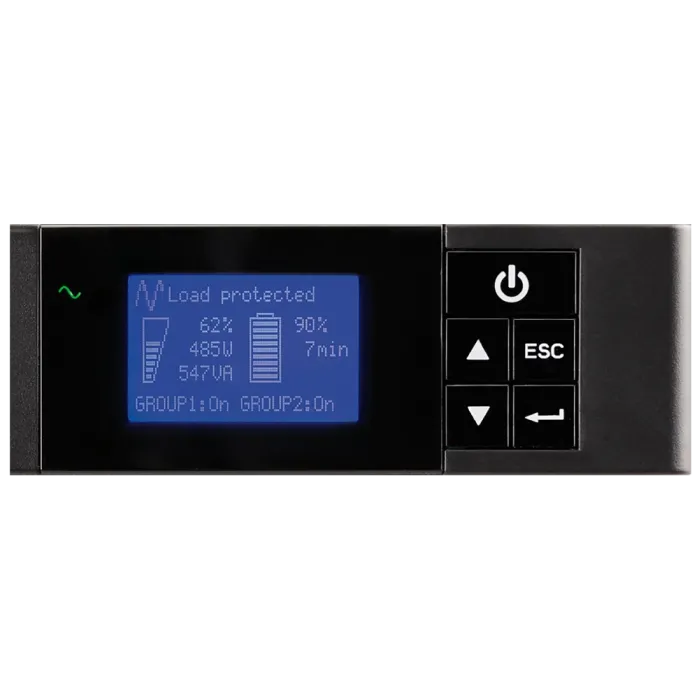 Eaton 5P 850VA/600W RM 1U RS232 4xC13 Джерело безперебійного живлення