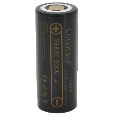 LiitoKala 26650 Li-Ion Lii-50A 5000mah Акумулятор