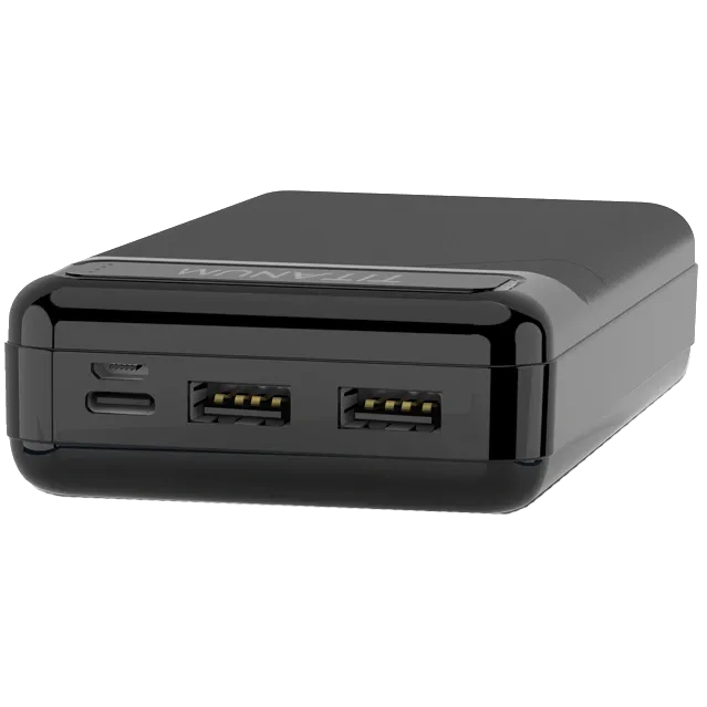 TITANUM TPB-913 Black 20000mAh Повербанк
