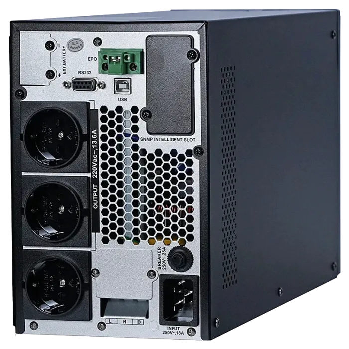 Kraft KRF-T3000VA/3KW(LCD)Ex Pro Online Джерело безперебійного живлення