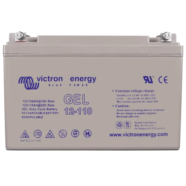 Victron Energy Gel 12-110 110A•г 12В гелева Свинцево-кислотна акумуляторна батарея