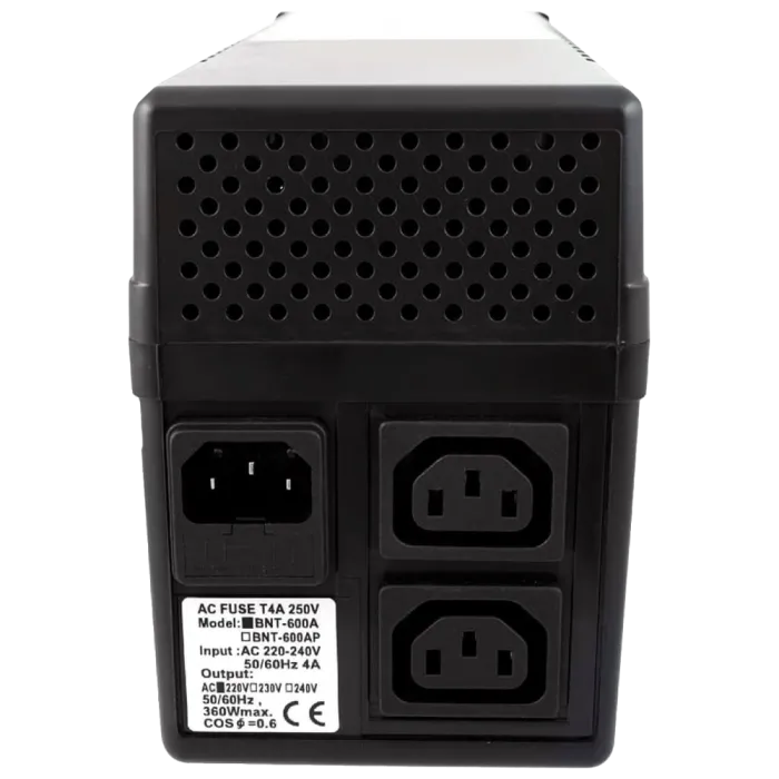 Powercom BNT-600A IEC Джерело безперебійного живлення