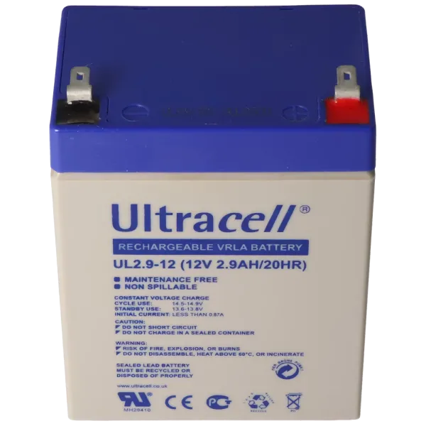 Ultracell UL2.9-12 AGM 12V 2,9Ah Акумуляторна батарея
