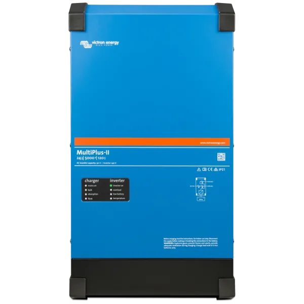 VictronEnergy MultiPlus-II 24/5000/120-50 однофазний чиста синусоїда Інвертор