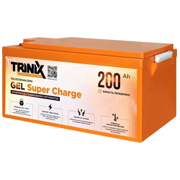 TRINIX 200 Ah 12V Акумуляторна батарея