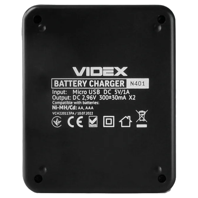 Videx VCH-N401 Зарядний пристрій