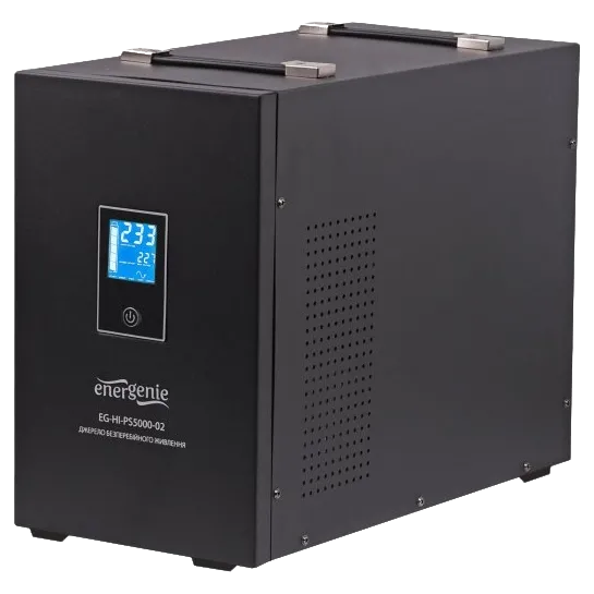 EnerGenie EG-HI-PS5000-02 5000ВА чиста синусоїда Джерело безперебійного живлення під акумулятор