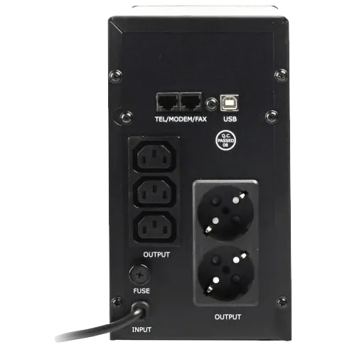 EnerGenie EG-UPS-035 2000ВA апроксимована синусоїда Джерело безперебійного живлення