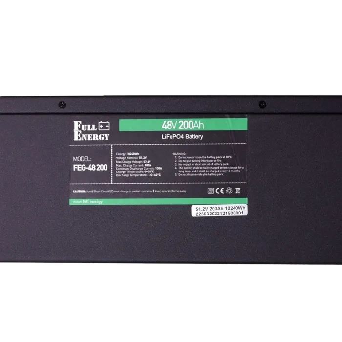 Full Energy FEG-48200 48В 200А·год Літієва акумуляторна батарея