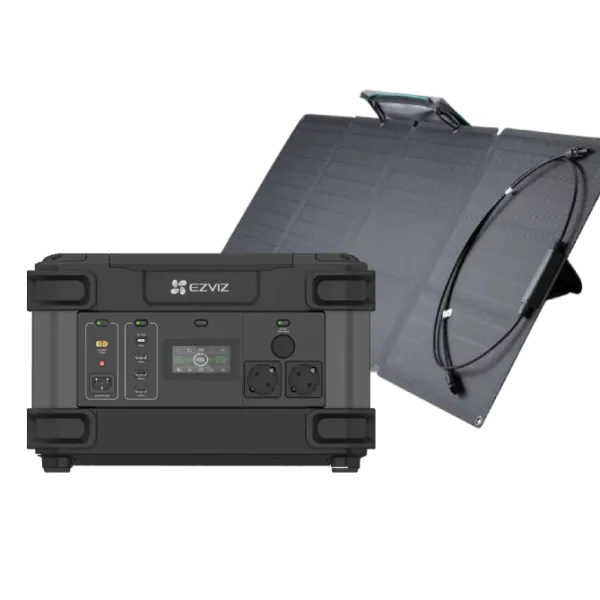Ezviz CS-PS1300 (CN066)(FR) +  EcoFlow 110W Система автономного живлення однофазна