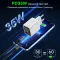 Choetech PD6052 White PD35W GAN A+C Адаптер