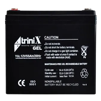 Trinix 12В Акумулятор гелевий 55 А•г
