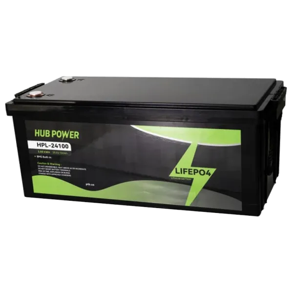 Hub Power HPL-24100 LiFePO4 24В/100А•г Акумуляторна батарея