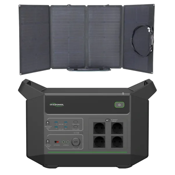 HYXiPower HYX-EA2500 + EcoFlow 160W Система автономного живлення однофазна