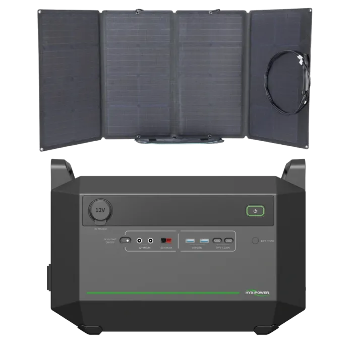 HYXiPower HYX-EA1000 +  EcoFlow 110W Система автономного живлення однофазна