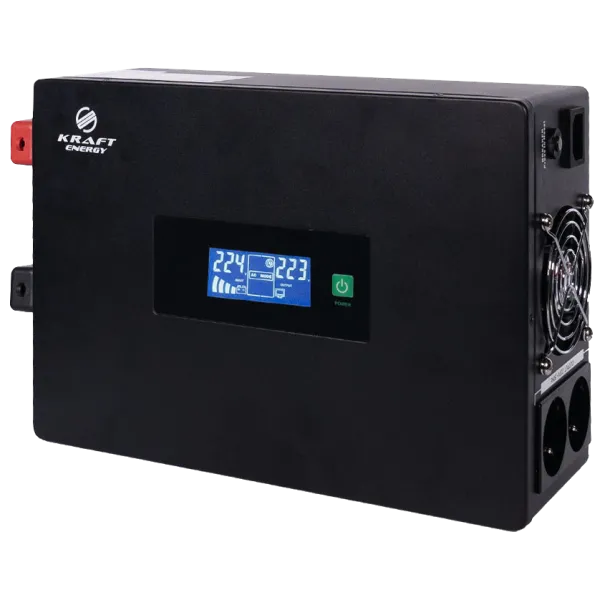 Kraft KRF-SAVR600VA/600W-12V Інвертор високочастотний