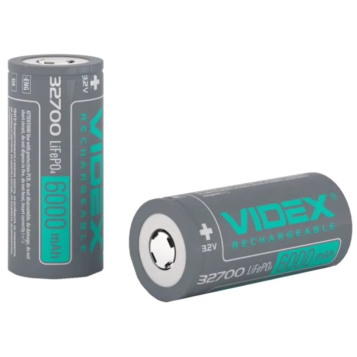 Videx LiFePO4 32700 6000mAh Аккумулятор