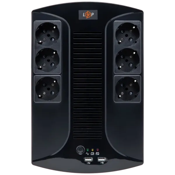 Logicpower LP 650VA-6PS (455Вт) Джерело безперебійного живлення