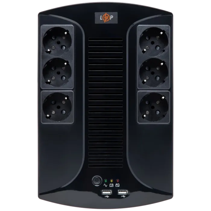 Logicpower LP 650VA-6PS (455Вт) Джерело безперебійного живлення