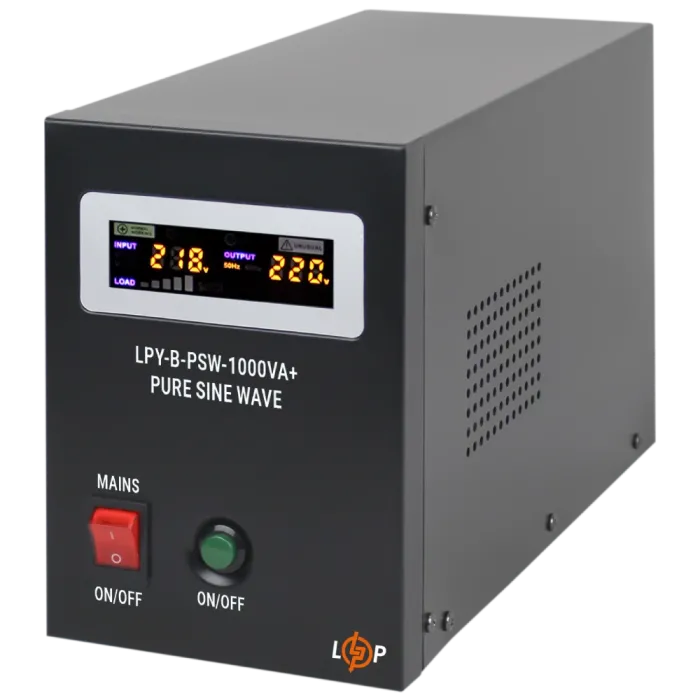 LOGICPOWER LPY-B-PSW-1000VA+ Джерело безперебійного живлення