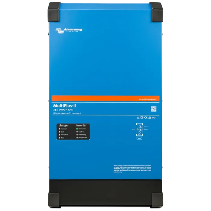 VictronEnergy MultiPlus-II 24/5000/120-50 однофазний чиста синусоїда Інвертор