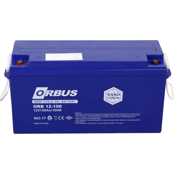 ORBUS CG12150 150A•г 12В гелева Свинцево-кислотна акумуляторна батарея