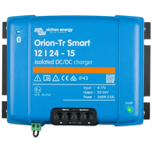 Victron Energy Orion-Tr Smart 12/24-15A (360W) DC-DC конвертер