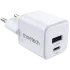 Choetech PD5012 mini White PD30W GAN A+C Адаптер