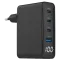 Gembird TA-UC-PDQC100LCD-01-BK PD 100W Зарядний пристрій
