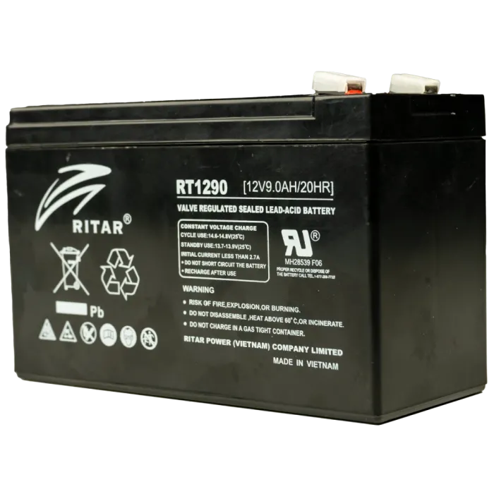 Ritar RT1290 9А•г 12В Свинцево-кислотна акумуляторна батарея