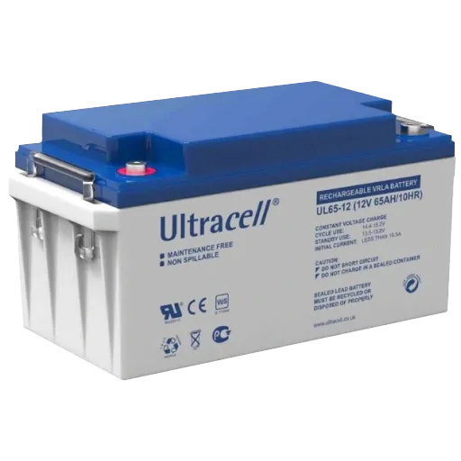 Ultracell UL65-12 65А•г 12В Свинцево-кислотна акумуляторна батарея